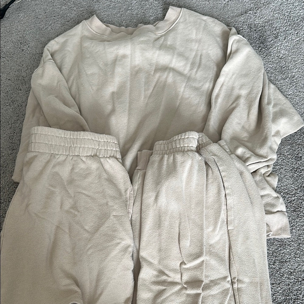 Cozy Cream Lounge Set